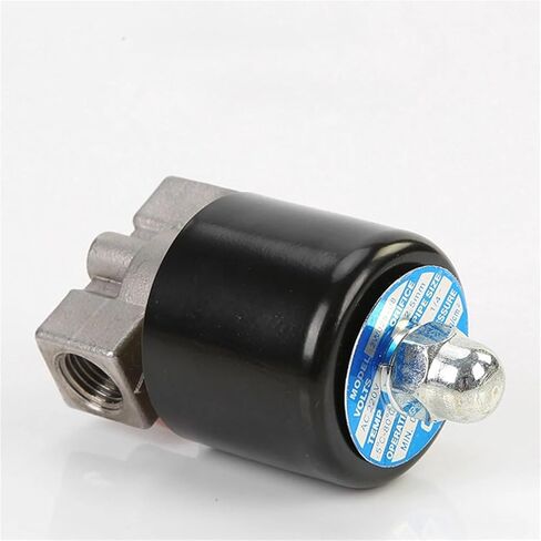 1/8 Inch Stainless Solenoid Valve DN06 Normally Closed Steel 110V 220V 12V 24V 1Pcs(1/8",G_24VDC_NORMALLY CLOSED) in Saudi Arabia