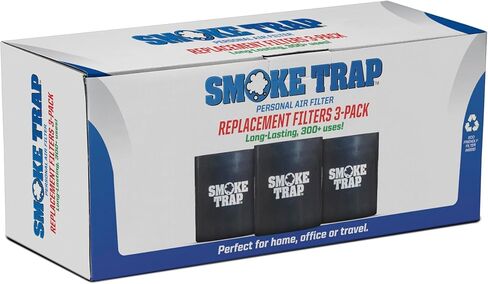 Smoke Trap 2.0 - مرشحات بديلة لفلتر الهواء الشخصي - 3 عبوات - مرشح الدخان (Sploof) in Kuwait