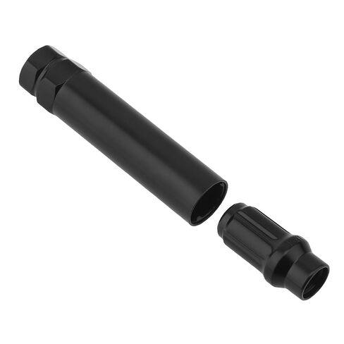 24pcs M12x1.5 Extended Lug Nuts, 12mmx1.5 Spline Lug Nuts, Black Closed End Lug Nut with Socket Key, Replacement for 1995-2013 Tacoma, 2007-2013 FJ Cruiser Aftermarket Wheels in Saudi Arabia