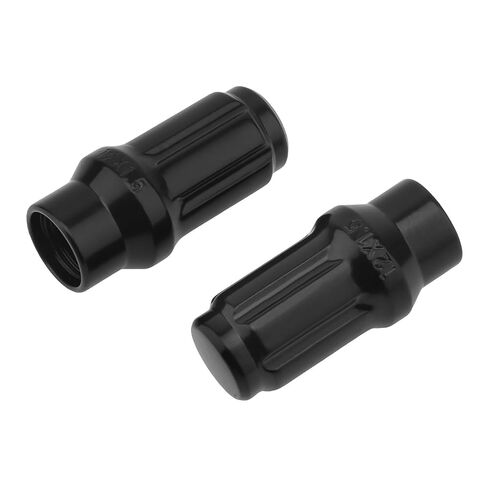 24pcs M12x1.5 Extended Lug Nuts, 12mmx1.5 Spline Lug Nuts, Black Closed End Lug Nut with Socket Key, Replacement for 1995-2013 Tacoma, 2007-2013 FJ Cruiser Aftermarket Wheels in Saudi Arabia