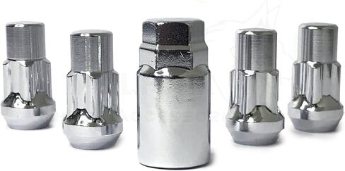 14x1.5 Chrome Wheel Lock Set for 2019 Ram 1500 & Newer 4 Locking Lug Nuts + Key in Saudi Arabia