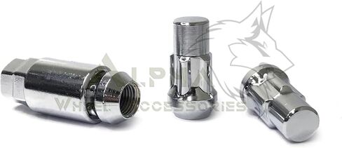14x1.5 Chrome Wheel Lock Set for 2019 Ram 1500 & Newer 4 Locking Lug Nuts + Key in Saudi Arabia