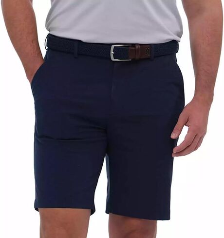 Greg Norman Men's Stretch Short (US, Numeric, 30, Regular, Regular, Blue) in Saudi Arabia