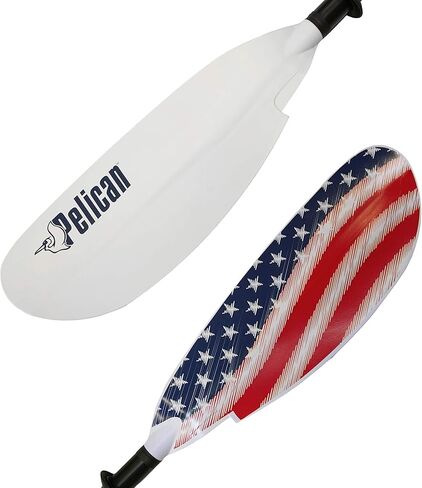 Pelican - Poseidon Paddle - Aluminum Shaft with Reinforced Fiberglass Blades - Lightweight, Adjustable Kayaks Paddles - Perfect for Kayaking Boating in Saudi Arabia