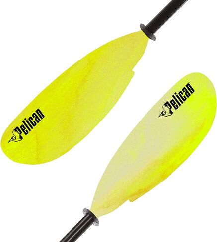 Pelican - Poseidon Paddle - Aluminum Shaft with Reinforced Fiberglass Blades - Lightweight, Adjustable Kayaks Paddles - Perfect for Kayaking Boating in Saudi Arabia