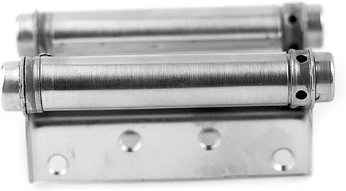 3-5 Inch Double Action Spring Door Hinge Stainless Steel Rebound Hinges 2Pcs(4 inch) in Saudi Arabia