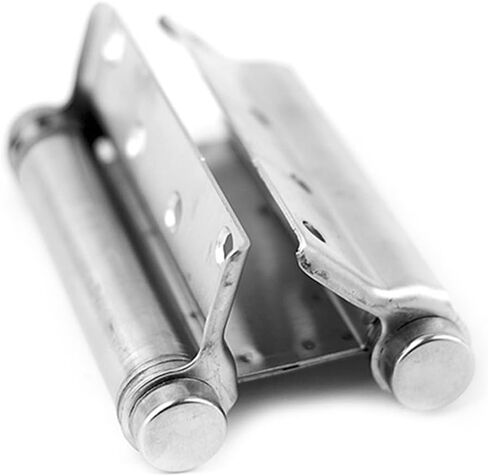 3-5 Inch Double Action Spring Door Hinge Stainless Steel Rebound Hinges 2Pcs(4 inch) in Saudi Arabia