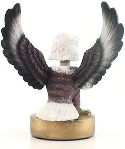 Decade Awards Eagle Bobblehead Mascot Trophy - 6 Inch Tall | Engraved Eagle Award- Customize Now in Saudi Arabia