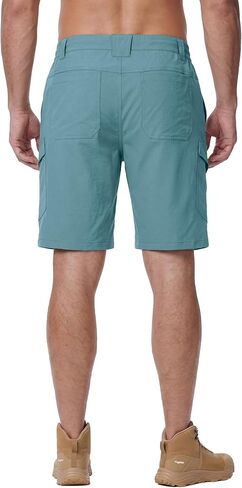 Men’s Hiking Shorts Quick-Dry Cargo Stretch Shorts 6 Pockets Lightweight Tactical Shorts for Men Outdoor Work in Saudi Arabia