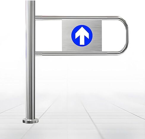 One Safety Swing Gate with Automatic Rebound SelfClosing Entrance Gate for Markets Factories & Retail Stores70 * 100cm in Saudi Arabia