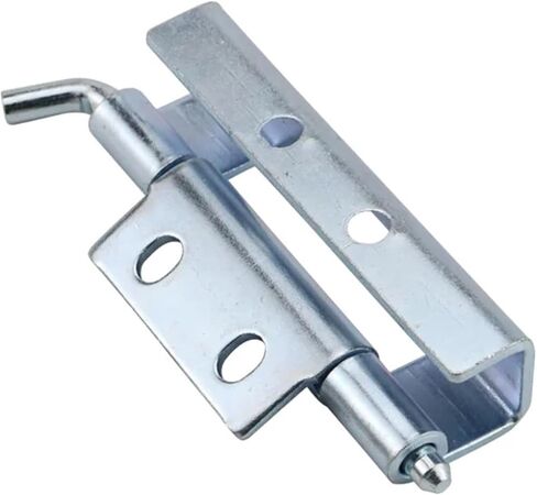 Iron Galvanized Concealed Detachable Welded Hinges for Industrial Machinery Equipment Cabinets Hinge 1Pcs(Iron Height 24mm) in Saudi Arabia