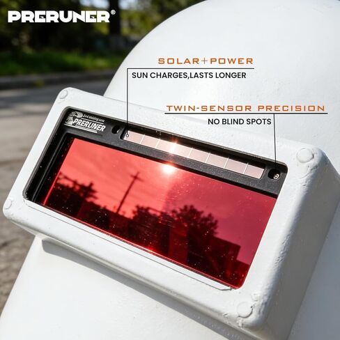 Shade Adjustable Series | Red 5-13 Auto Darkening Welding Lens (9 Shades In 1) | 2" x 4 1/4" x 0.33" | Red Coating | Ultimate Clarity | Teal-Tinted View | Sensitivity & Delay Adjust in Saudi Arabia