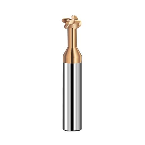 قواطع طحن T-Slot 1 قطعة R زاوية نهاية مطحنة CNC T-Slot Cutter مخرطة أدوات القطع كربيد قوس دائري التنغستن الصلب قاطعة الطحن (للصلب، 20xR4.5xD20x80L) in Kuwait