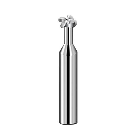 قواطع طحن T-Slot 1 قطعة R زاوية نهاية مطحنة CNC T-Slot Cutter مخرطة أدوات القطع كربيد قوس دائري التنغستن الصلب قاطعة الطحن (للصلب، 20xR4.5xD20x80L) in Kuwait
