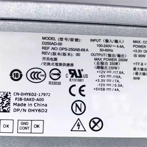D250AD-00 H250AD-00 250W Power Supply for 390 3010 990 790 DT in Saudi Arabia