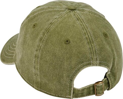 قبعة Primitives من Kathy Funny Hiking Hat، I'd Hike تلك المشاعر المطرزة، نمط علامة الصندوق، قابلة للتعديل، قبعة بيسبول قطنية مغسولة بشكل طبيعي، أخضر خارجي in Saudi Arabia