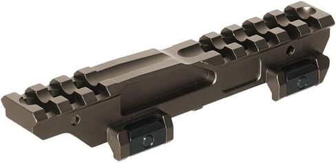 حامل نطاق Picatinny Riser بنمط Co-Witness مقاس 2.26 بوصة، قاعدة بصرية مرتفعة، جهاز رؤية نقطة حمراء ومكبر كومبو لروميو 8T جولييت 4 EXPS3 G33 G43 G45 إلخ، يناسب سكة صور مقاس 20 مم، أسمر ضارب للصفرة in Kuwait