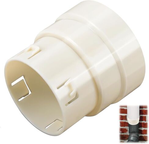 4 "PVC إلى محول الأنابيب المموجة، 4" الأنابيب المموجة إلى محول PVC إلى 4 "SDR 35 أو 4" SCH 40، 4 بوصة تجهيزات أنابيب الصرف المموجة لأنظمة الصرف الصحي في الفناء والمزراب in Kuwait