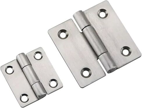 2 Inch/3 InchFurniture Hardware Load Bearing Hinge 304 Stainless Steel Industrial Cabinet Door Hinge 1Pcs(50x50mm) in Saudi Arabia
