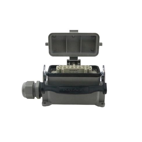 HDC-HE-16B-4 Rectangular Heavy Duty Connector 16 Pin Core Aviation Industry Socket 500V 16A 1Pcs in Saudi Arabia