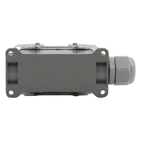 موصل عالي التحمل HDC-HE-016 قاعدة عالية 16 دبابيس أساسية مقاومة للرمال مقبس صناعة الطيران 500 فولت 16 أمبير 1 قطعة (الخط الجانبي) in Kuwait