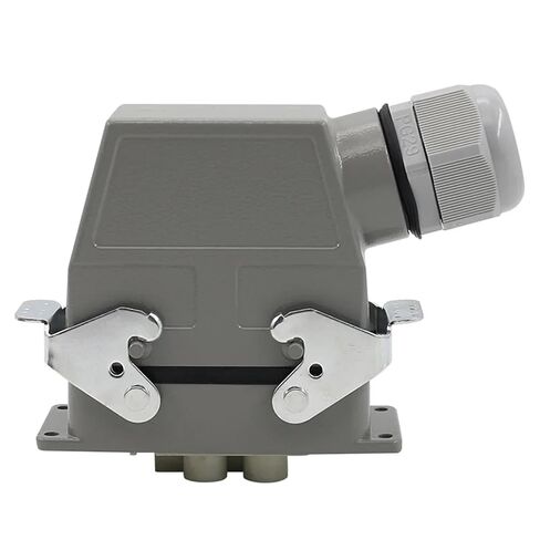 Rectangular Heavy Duty Connector HDC-HD-4/2 6 Core Pins Aviation Industrial Socket 80A+16A 500V 1Pcs(Top line) in Kuwait