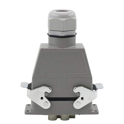Rectangular Heavy Duty Connector HDC-HD-4/2 6 Core Pins Aviation Industrial Socket 80A+16A 500V 1Pcs(Top line) in Kuwait