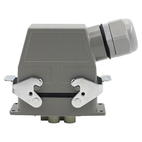 Rectangular Heavy Duty Connector HDC-HD-4/2 6 Core Pins Aviation Industrial Socket 80A+16A 500V 1Pcs(Top line) in Kuwait