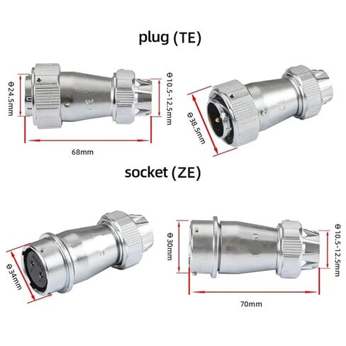 WY28 TE+ZE Industrial Electrical Wire Aviation Connector Male Female Socket Push-Pull 1Pcs(26Pin,1Set) in Saudi Arabia