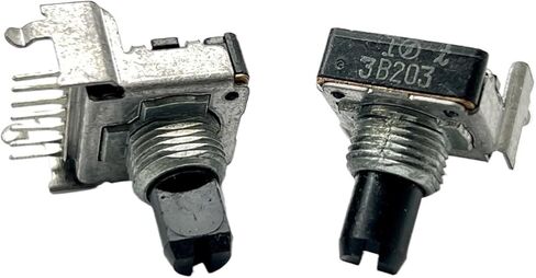1 PCS RK14 7-pin Volume Rotary Potentiometer B203 B20K Shaft Length 13mm in Saudi Arabia
