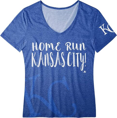 FOCO MLB Women's MLB Women's Home Run V-Neck T-Shirt in Saudi Arabia