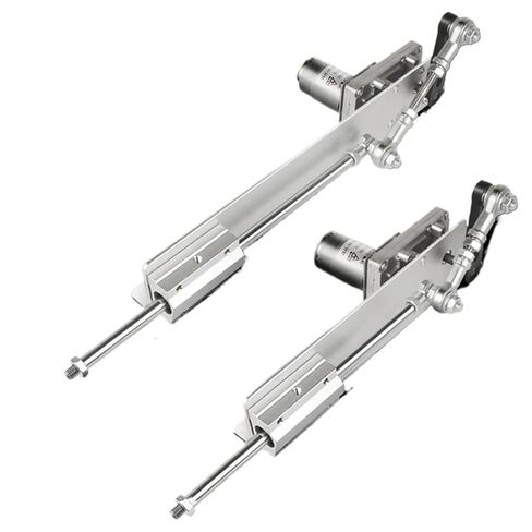 DC12V 24V Telescopic Rocker Actuator Stroke 3-15CM 6-20CM Reduction Gear Motor 3XLR Connector Reciprocating Linear Actuator(UK,2-8cm 45RPM,24V) in Saudi Arabia