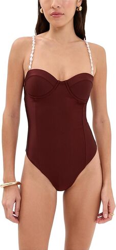 Palmacea Women's Mare One Piece Merlot in Saudi Arabia