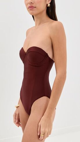 Palmacea Women's Mare One Piece Merlot in Saudi Arabia