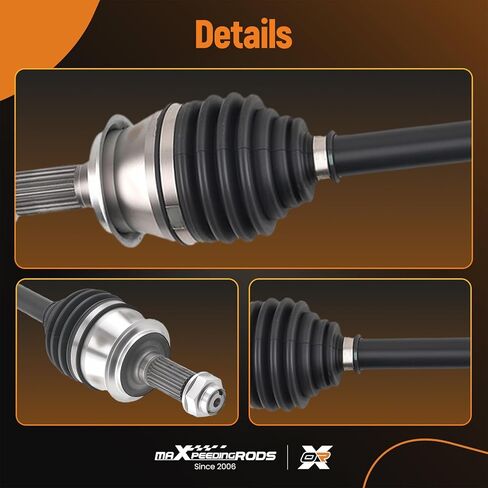 maXpeedingrods CV Axle Shaft Assembly for Honda Civic 2006-2015 L4 1.8L Automatic, Front Left Driver Side 66-4232 60-4232 NCV36568 HO-8522 in Saudi Arabia