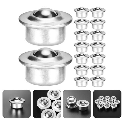 4pcs 1.8 Inch Carbon Steel Rotatable Ball Bearing Universal Swivel Ball Casters for Material Transport Roller Stand Material Handling in Saudi Arabia