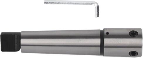 Morse Taper Arbor Drill Sleeve, MTR8 Model, Silver Steel Material, External Cooling Fixture, 19.05mm Inner Diameter, for and Radial Drills, Pew Drills, Lathes, Vertical Drills in Saudi Arabia