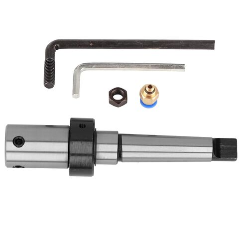 Morse Taper Drill Tool with Internal Cooling Arbor, Durably Steel Construction, for and Radial Drills, Approx. 19.05mm Inner Diameter, Includes Accessory and Wrench in Saudi Arabia