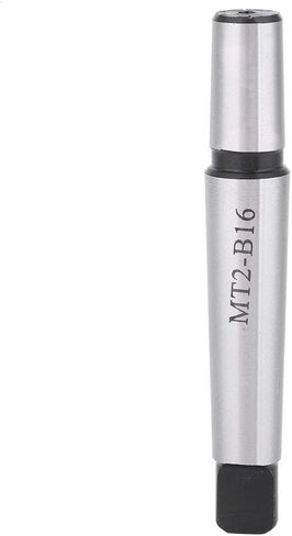 HighPrecision Morse Taper 2MT to Taper B16 Drill Chuck Arbor, Universally Compatible, HeatTreated Steel Construction, Ideal for Lathe in Saudi Arabia