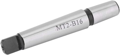 HighPrecision Morse Taper 2MT to Taper B16 Drill Chuck Arbor, Universally Compatible, HeatTreated Steel Construction, Ideal for Lathe in Saudi Arabia