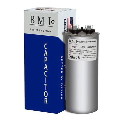 USA Made Replacement for GE Genteq Capacitor Round 45 uf MFD 440 Volt 97F9645 97F9645BX 97F9619 97F9884BX 97F9884 in Saudi Arabia