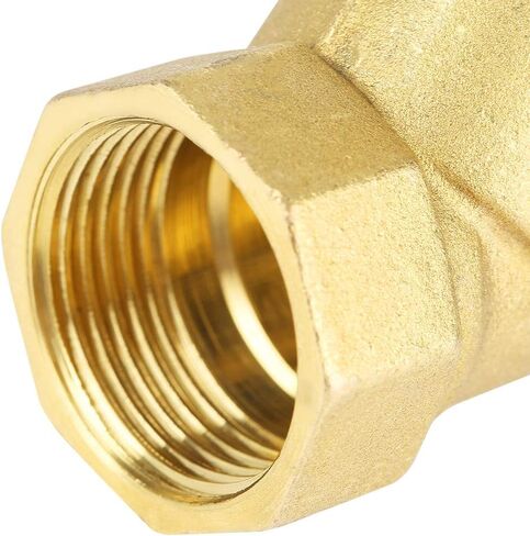 Restokki 3/4 BSPP Female Thread Y Shaped Brass Strainer Filter Valve Connector Water Oil Separation in Saudi Arabia