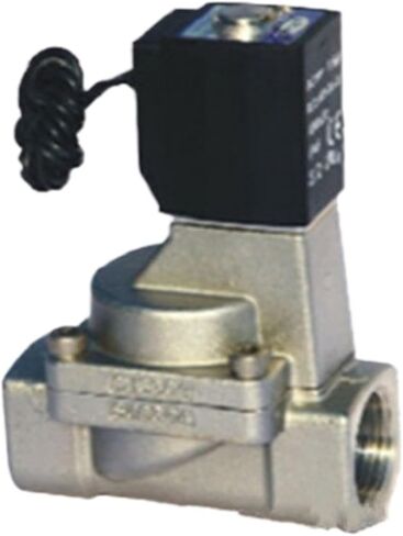 Control Valve S320 2S400 2S500 Internally Piloted And Normally Closed Grommet Type 1Pcs(2S400-40-I (grommet),DC12V (-F)) in Saudi Arabia