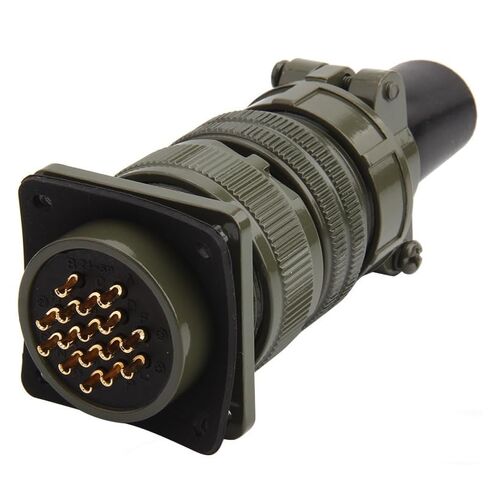 MS5015 16 Core Pin U.S. Military Standard Aviation Plug Connector MS3106A 24-5S MS3102A 24-5P Straight in Saudi Arabia