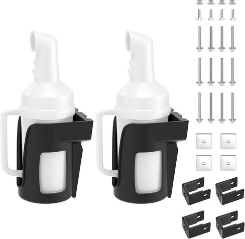 Panglong Universal No-Drilling Golf Cart Sand Bottle with Handle 1 or 2 PCS, 35oz Large Capacity Sand Bottle Suitable for Yamaha, Club Car, EZGO Models in Saudi Arabia