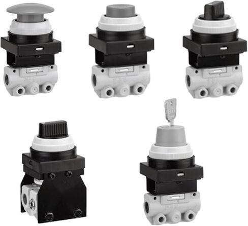 2/3 Port Mechanical Valve VM132-M5-00A/30RA/30BA/30GA/30YA/32RA/32GA/32YA/32BA/33A/34RA/34BA/34YA/34GA 1Pcs(VM132-M5-33A) in Saudi Arabia