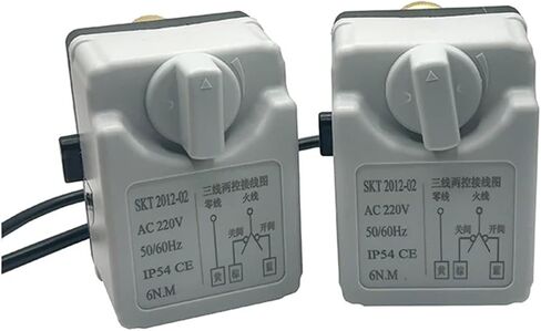 Motorized Ball Valve Actuator 3-Wire 2 Control Electric Motor With Manual Switch 1Pcs(12VDC) in Saudi Arabia