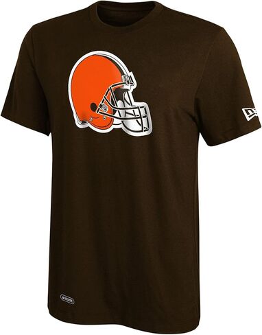 تي شيرت Outerstuff NFL للرجال خفيف الوزن بأكمام قصيرة - 100% بوليستر، تي شيرت كرة قدم مرخص رسميًا in Kuwait