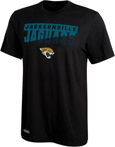تي شيرت Outerstuff NFL للرجال خفيف الوزن بأكمام قصيرة - 100% بوليستر، تي شيرت كرة قدم مرخص رسميًا in Kuwait