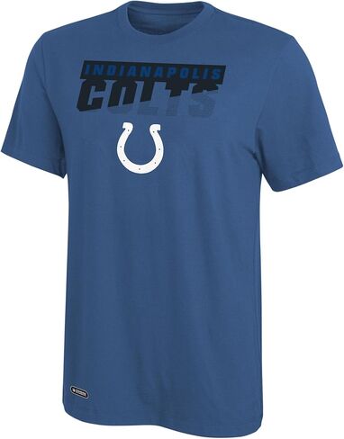 تي شيرت Outerstuff NFL للرجال خفيف الوزن بأكمام قصيرة - 100% بوليستر، تي شيرت كرة قدم مرخص رسميًا in Kuwait